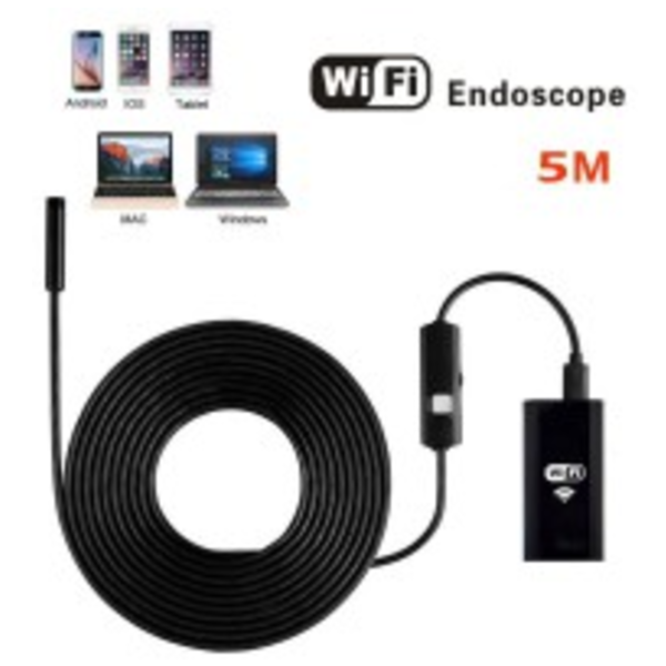 Κάμερα ενδοσκοπική 5 μέτρων με WIFI