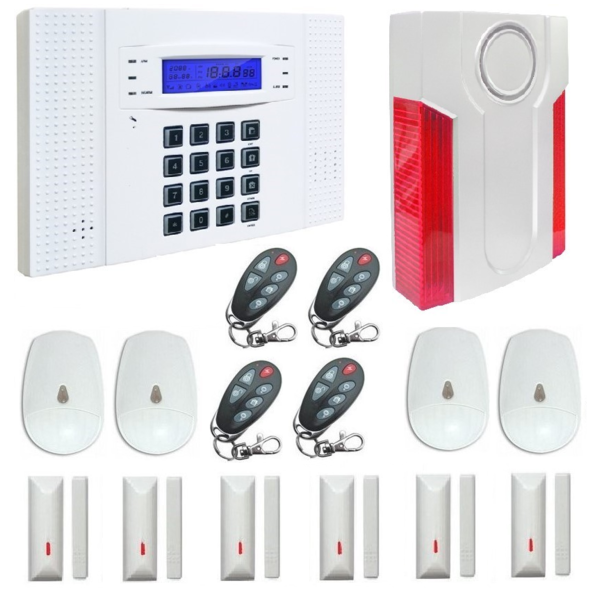 Κορυφαίο ασύρματο και ενσύρματο ολοκληρωμένο σύστημα συναγερμού με Ελληνικές φωνητικές οδηγίες.