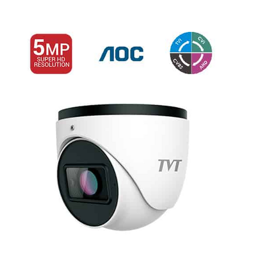 Αδιάβροχη κάμερα Dome 5mp της TVT
